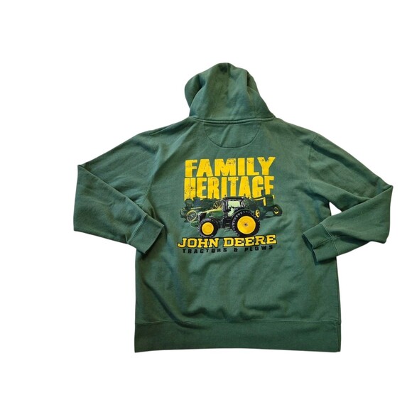 John Deere Other - John Deer Tractor Hoodie L Green Ranch Farm Family Heritage
